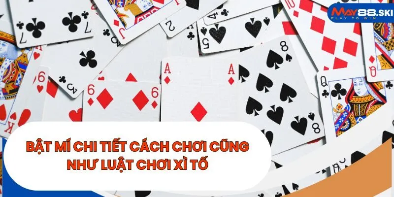 Bật mí chi tiết cách chơi cũng như luật chơi xì tố