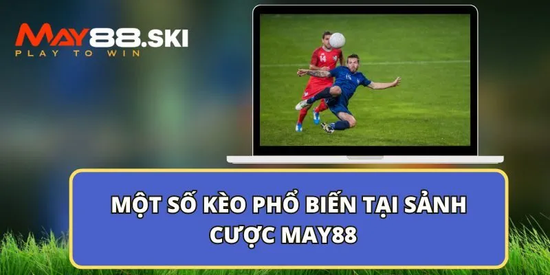 Một số kèo phổ biến tại sảnh cược May88  