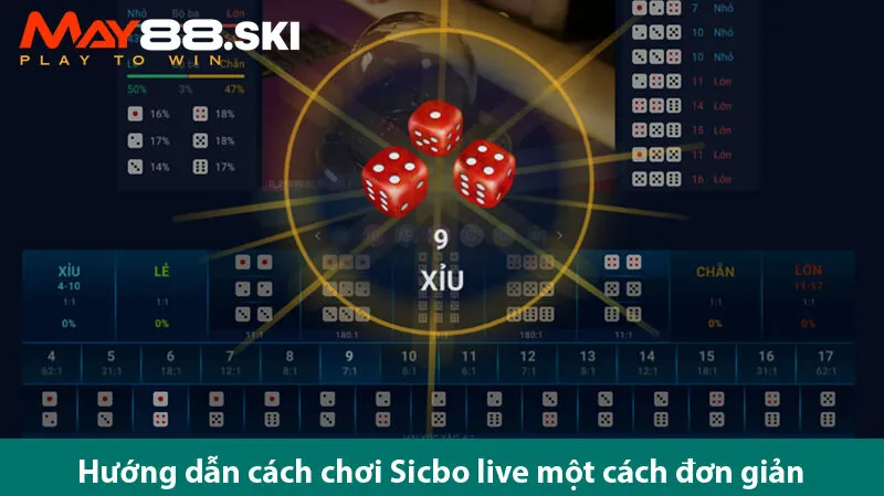 Cách chơi Sicbo live – Khám phá những bí quyết chơi hiệu quả tại May88