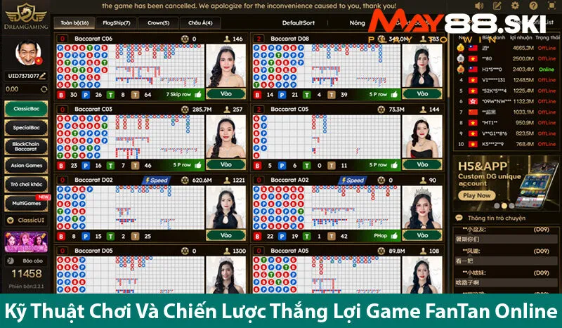 Tìm hiểu Game Fan tan live cùng những chiến thuật chơi hiệu quả